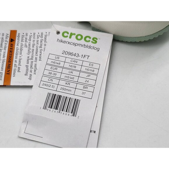 Crocs Hiker Xscape Marbled Clog Atmosphere Men Slip On Sandal 209643 1FT Size 6 - Picture 9 of 10